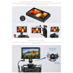 FEELWORLD FW568 Pro 6-inch 1200nit High Bright Camera DSLR Monitor 4K HDMI 60Hz IPS Screen, FW568 Pro