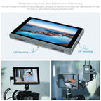 FEELWORLD FW759 Pro 7-inch Touch Screen Camera Field Video Monitor 4K HDMI-compatible 1280 x 800 IPS Screen, FW759 Pro