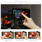 FEELWORLD SC6 6-inch 1500nit High Brightness Aluminium Filed Camera Video Monitor 3G SDI 4K HDMI-compatible 60Hz 1920 x 1080 IPS Screen, SC6