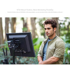 FEELWORLD FVM215-1000 21.5-inch Professional Production Broadcast Monitor High Brightness 1000nit Full HD IPS 4K 60Hz HDMI-compatible 3G-SDI Screen, UK Plug, US Plug, AU Plug, EU Plug