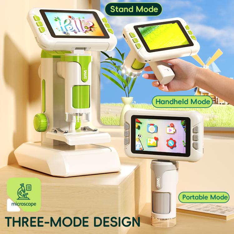 JJR/C P01 4.0 inch HD Color Screen 1600x Children Electron Microscope