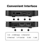Tanix TX5 Plus Android 14 Smart TV Box with Remote Control, Amlogic S905X5M Quad-Core, 2GB+16GB