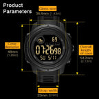 NORTH EDGE MARS 5 Outdoor Men Smart Sports Watch Support Heart Rate / Blood Oxygen Monitoring