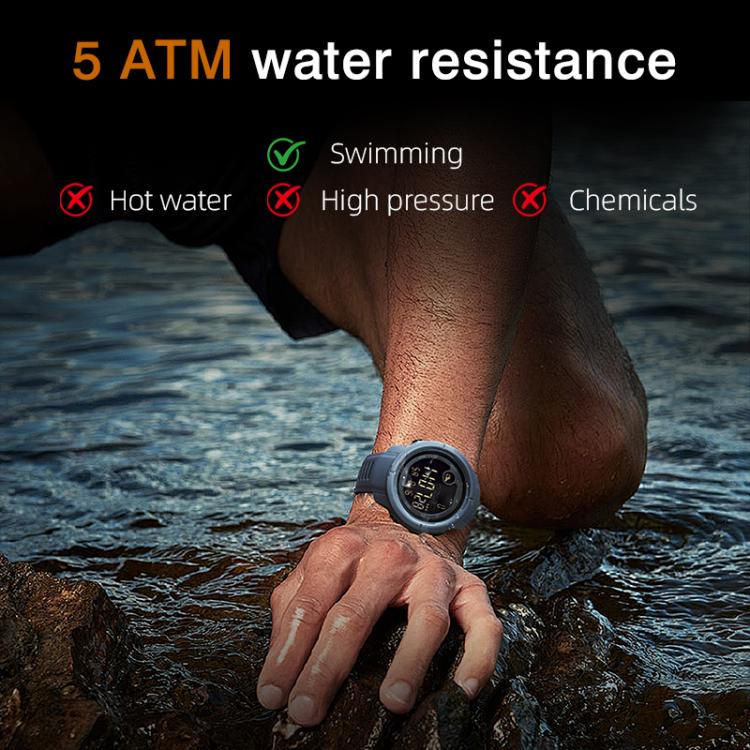 NORTH EDGE MARS 5 Outdoor Men Smart Sports Watch Support Heart Rate / Blood Oxygen Monitoring