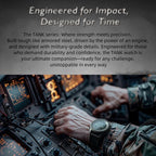 NORTH EDGE TANK 3 Outdoor Waterproof Men Sports Watch Support Pedometer and Compass