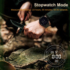 NORTH EDGE TERRAX Outdoor Luminous Waterproof Men Multifunctional Nylon Strap Sports Watch