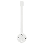 US Plug Round Power Outlet Extender Power Socket Extension Tool with USB / Type-C Fast Charging, 3 AC + USB, US Plug