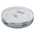 YCE-V195J USB-C / Type-C to PD3.0, HD2.1, USB3.2, 3.5mm, M.2 NVMe Magnetic Hard Drive Enclosure, YCE-V195J
