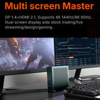 ONE-NETBOOK ONEXGPU Lite AMD Radeon RX 7600M XT 8GB Pocket Graphics Card Dock, ONEXGPU Lite
