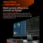 ONE-NETBOOK ONEXGPU Lite AMD Radeon RX 7600M XT 8GB Pocket Graphics Card Dock, ONEXGPU Lite