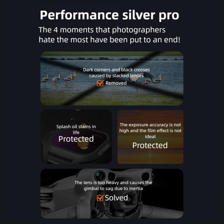 For DJI Mini 5 Pro STARTRC Camera Lens Filter, CPL, NIGHT, 3 in 1 CPL ND16/64, 4 in 1 CPL ND8/32/128, 4 in 1 CPL ND16/64 NIGHT, 6 in 1 Mixed Filter