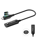 140W Digital Display Laptop Charging Adapter Connector, DC 4.5 x 0.6mm to Type-C Male, DC 5.5 x 2.1mm to Type-C Male, DC 5.5 x 2.5mm to Type-C Male, DC 6.0 x 0.6mm to Type-C Male, DC 7.4 x 0.6mm to Type-C Male, DC 7.9 x 0.9mm to Type-C Male            ...