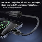 140W Digital Display Laptop Charging Adapter Connector, DC 4.5 x 0.6mm to Type-C Male, DC 5.5 x 2.1mm to Type-C Male, DC 5.5 x 2.5mm to Type-C Male, DC 6.0 x 0.6mm to Type-C Male, DC 7.4 x 0.6mm to Type-C Male, DC 7.9 x 0.9mm to Type-C Male            ...