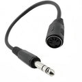 6.35mm Audio Plug to MIDI 5 Pin Audio Adapter Cable, Length: 0.3m
