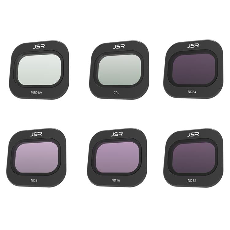 For DJI Mini 5 Pro JSR KB Series Drone Camera Lens Filter, MCUV, CPL, ND8, ND16, ND32, ND64, ND128, ND256, STAR, NIGHT, Black Mist 1/4, 3 in 1 UV ND8/16, 3 in 1 ND8/32/128, 4 in 1 CPL ND8-32, 4 in 1 ND8-64, 6 in 1 ND8-64 UV CPL, 8 in 1 Mixed Filter    ...