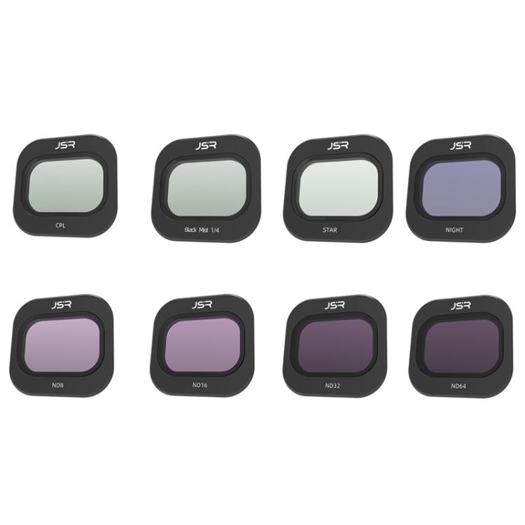 For DJI Mini 5 Pro JSR KB Series Drone Camera Lens Filter, MCUV, CPL, ND8, ND16, ND32, ND64, ND128, ND256, STAR, NIGHT, Black Mist 1/4, 3 in 1 UV ND8/16, 3 in 1 ND8/32/128, 4 in 1 CPL ND8-32, 4 in 1 ND8-64, 6 in 1 ND8-64 UV CPL, 8 in 1 Mixed Filter    ...