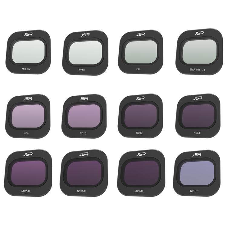 For DJI Mini 5 Pro JSR KB Series Drone Camera Lens Filter, MCUV, CPL, ND8, ND16, ND32, ND64, ND128, ND256, STAR, NIGHT, Black Mist 1/4, 3 in 1 UV ND8/16, 3 in 1 ND8/32/128, 4 in 1 CPL ND8-32, 4 in 1 ND8-64, 6 in 1 ND8-64 UV CPL, 8 in 1 Mixed Filter    ...