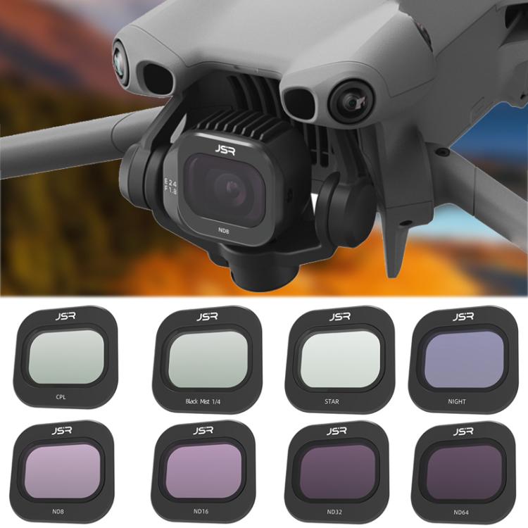 For DJI Mini 5 Pro JSR KB Series Drone Camera Lens Filter, MCUV, CPL, ND8, ND16, ND32, ND64, ND128, ND256, STAR, NIGHT, Black Mist 1/4, 3 in 1 UV ND8/16, 3 in 1 ND8/32/128, 4 in 1 CPL ND8-32, 4 in 1 ND8-64, 6 in 1 ND8-64 UV CPL, 8 in 1 Mixed Filter    ...