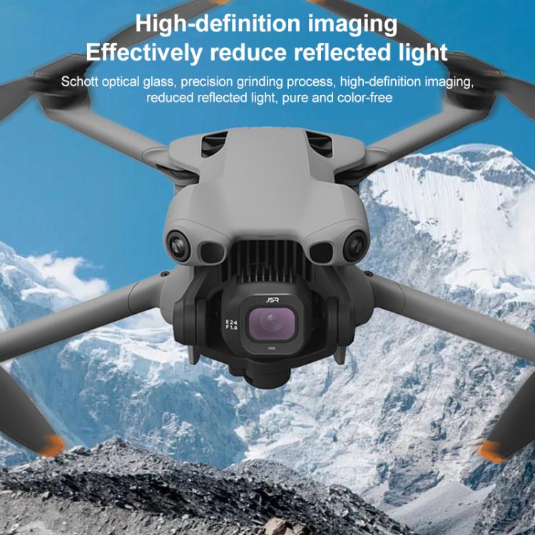 For DJI Mini 5 Pro JSR KB Series Drone Camera Lens Filter, MCUV, CPL, ND8, ND16, ND32, ND64, ND128, ND256, STAR, NIGHT, Black Mist 1/4, 3 in 1 UV ND8/16, 3 in 1 ND8/32/128, 4 in 1 CPL ND8-32, 4 in 1 ND8-64, 6 in 1 ND8-64 UV CPL, 8 in 1 Mixed Filter    ...