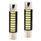 4pcs ST6-4014-9SMD 29mm B6 LED Car Make-up Mirror Light Reading Lamp, ST6-4014-9SMD