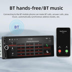 F6021 6.86 inch IPS Screen Car 1Din MP5 Player Support CarPlay & Android Auto, F6021