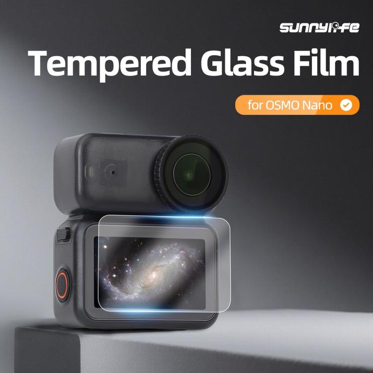 Sunnylife Screen Protector Tempered Glass Film For DJI Osmo Nano, 1pcs, 2pcs