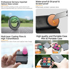 For DJI Osmo Nano Sunnylife Camera Lens Filter, Black Mist 1/4, CPL, MCUV, ND8, ND16, ND32, ND64, ND8PL, ND16PL, ND32PL, ND64PL, 3 in 1 Light Shadow, 3 in 1 Mixed Filter, 4 in 1 Mixed Filter, 4 in 1 ND, 4 in 1 NDPL, 6 in 1 Mixed Filter