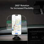 Momax CM38Q22 1-Move Q.Mag 25W Magnetic Wireless Fast Charging Car Mount, CM38Q22