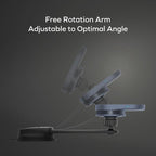 Momax CM38Q22 1-Move Q.Mag 25W Magnetic Wireless Fast Charging Car Mount, CM38Q22