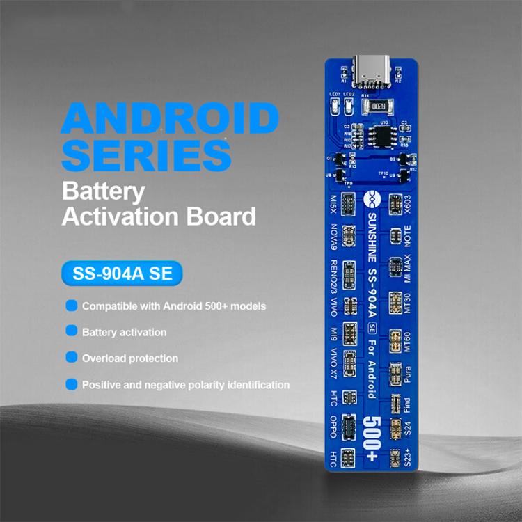 SUNSHINE SS-904A SE Universal Android Phones Battery Activation Board with Auto Polarity, SS-904A SE