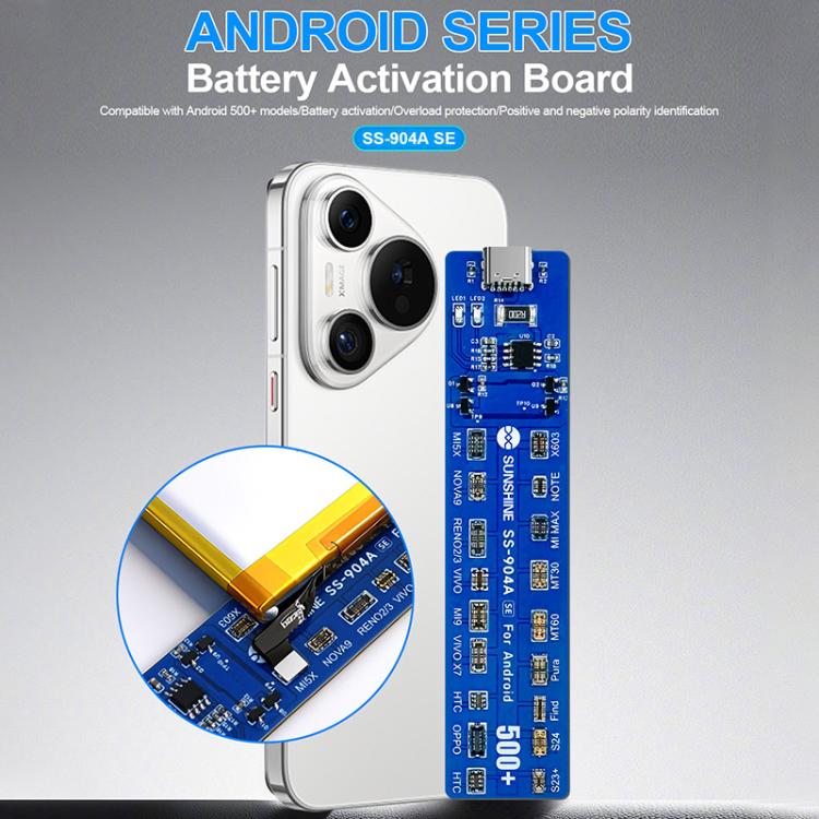 SUNSHINE SS-904A SE Universal Android Phones Battery Activation Board with Auto Polarity, SS-904A SE