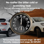 High-precision Pointer-type Luminous Car Thermometer Hygrometer, Thermometer Hygrometer
