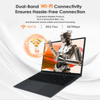 GXMO T160 16 inch Windows 11 Laptop, 16GB+512GB, AMD Ryzen 5 7430U Hexa Core Processor, EU Plug, US Plug, UK Plug, AU Plug