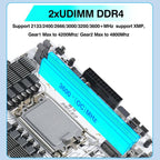 ERYING M-ATX B760M Gaming DDR4 RAM DIY Desktop Computer Motherboard, B760M