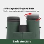 SKY ROVER Qinyun Waterproof APO Handheld Binocular, 6x32, 8x42, 10x42, 12x50, 12x56, 15x56