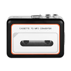 302 Cassette to MP3 Converter Tape Player Portable Dual Speakers