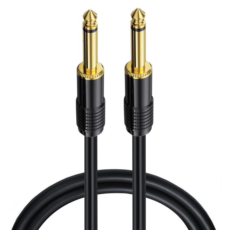 Mono Male to Male 6.35mm Mixer Audio Cable, 0.5m, 1m, 1.5m, 2m, 3m, 5m, 10m, 15m, 20m