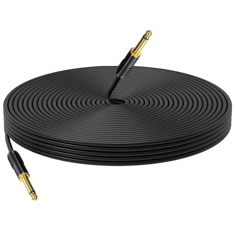 Mono Male to Male 6.35mm Mixer Audio Cable, 0.5m, 1m, 1.5m, 2m, 3m, 5m, 10m, 15m, 20m
