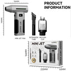 Luowei C2 Portable Rechargeable Ultra-High Hurricane Clean Dust Mini Jet Fan, Luowei C2