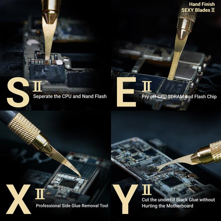 2UUL DA61 Hand Finish SEXY 2 Blades Set, 2UUL DA61