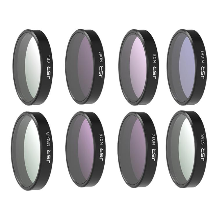 For DJI Osmo Nano JSR LH Series Lens Filter, UV, CPL, ND8, ND16, ND32, ND64, ND8PL, ND16PL, ND32PL, ND64PL, STAR, NIGHT, Black Mist 1/4, 3 in 1 ND8/16/32, 4 in 1 CPL ND8/16/32, 4 in 1 ND8/16/32/64, 4 in 1 ND8-64PL, 6 in 1 ND8-64 CPL UV                 ...