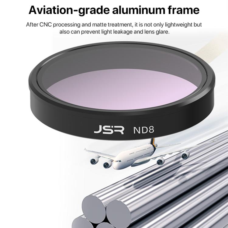 For DJI Osmo Nano JSR LH Series Lens Filter, UV, CPL, ND8, ND16, ND32, ND64, ND8PL, ND16PL, ND32PL, ND64PL, STAR, NIGHT, Black Mist 1/4, 3 in 1 ND8/16/32, 4 in 1 CPL ND8/16/32, 4 in 1 ND8/16/32/64, 4 in 1 ND8-64PL, 6 in 1 ND8-64 CPL UV                 ...