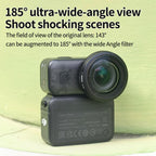 For DJI Osmo Nano JSR Lens Filter, Wide Lens, Wide Lens + Mini Tripod, Wide Lens + Macro 10X, 5 in 1 Wide CPL ND8/16/32, 4 in 1 Wide ND8/16/32, 5 in 1 Wide ND8/16/32/64PL, 9 in 1 Wide Mixed Filter