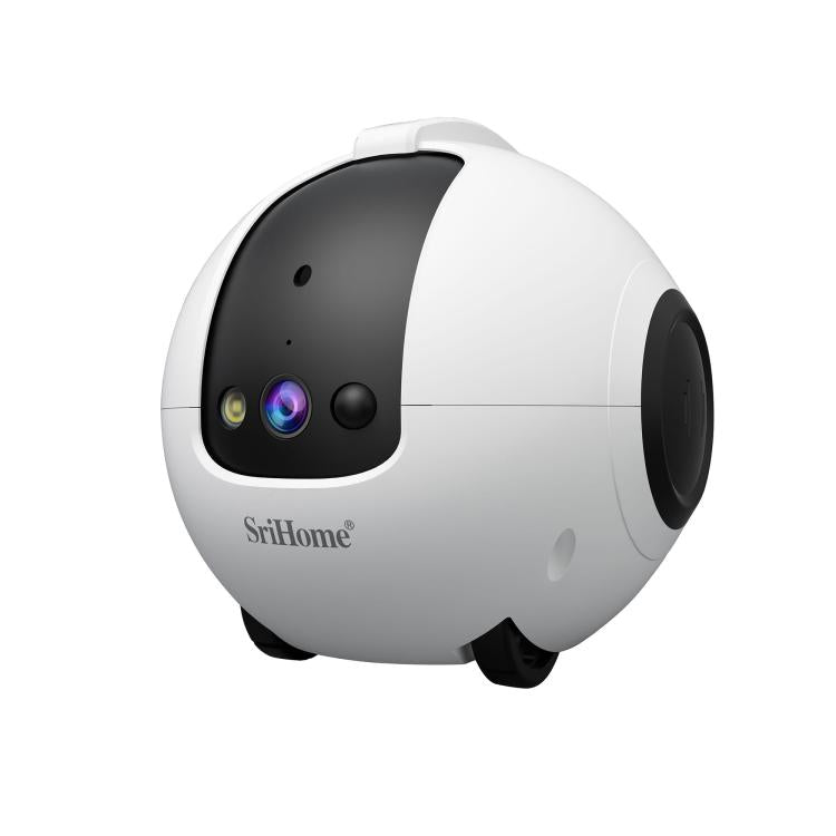 SriHome DH013 4MP Smart Pet Robot Camera, US Plug, UK Plug, EU Plug, AU Plug