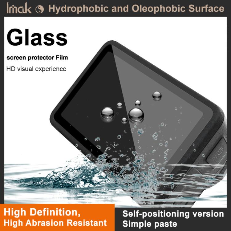 imak Tempered Glass Film with Camera Lens Film, Self-positioning Version, For Insta360 Ace Pro 2, For Insta360 Ace Pro
