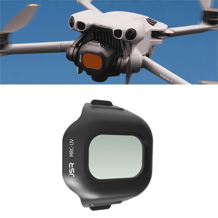 For DJI Mini 5 Pro JSR CB Series Clip-on Drone Camera Lens Filter, MCUV, CPL, ND8, ND16, ND32, ND64, ND128, ND256, ND8PL, ND16PL, ND32PL, ND64PL, STAR, NIGHT, Black Mist 1/4, 3 in 1 CPL ND16/64, 4 in 1 CPL ND8/32/128, 4 in 1 ND8-64, 4 in 1 ND8-64PL    ...