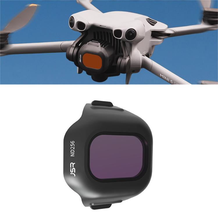 For DJI Mini 5 Pro JSR CB Series Clip-on Drone Camera Lens Filter, MCUV, CPL, ND8, ND16, ND32, ND64, ND128, ND256, ND8PL, ND16PL, ND32PL, ND64PL, STAR, NIGHT, Black Mist 1/4, 3 in 1 CPL ND16/64, 4 in 1 CPL ND8/32/128, 4 in 1 ND8-64, 4 in 1 ND8-64PL    ...