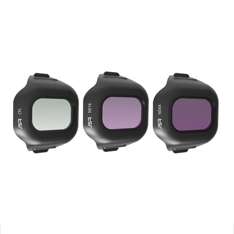 For DJI Mini 5 Pro JSR CB Series Clip-on Drone Camera Lens Filter, MCUV, CPL, ND8, ND16, ND32, ND64, ND128, ND256, ND8PL, ND16PL, ND32PL, ND64PL, STAR, NIGHT, Black Mist 1/4, 3 in 1 CPL ND16/64, 4 in 1 CPL ND8/32/128, 4 in 1 ND8-64, 4 in 1 ND8-64PL    ...