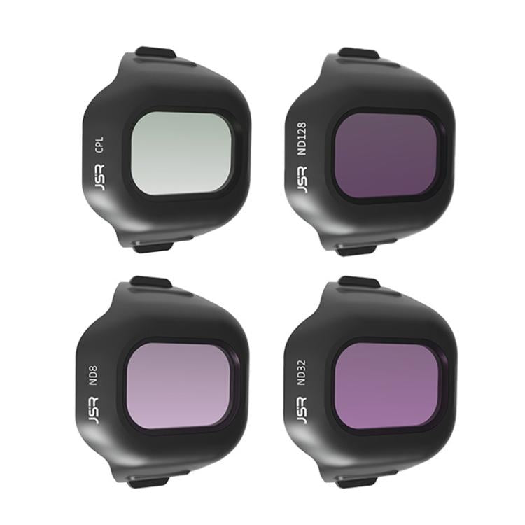For DJI Mini 5 Pro JSR CB Series Clip-on Drone Camera Lens Filter, MCUV, CPL, ND8, ND16, ND32, ND64, ND128, ND256, ND8PL, ND16PL, ND32PL, ND64PL, STAR, NIGHT, Black Mist 1/4, 3 in 1 CPL ND16/64, 4 in 1 CPL ND8/32/128, 4 in 1 ND8-64, 4 in 1 ND8-64PL    ...