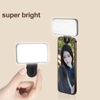 Portable Mini Fill Light with Clip, 200mAh